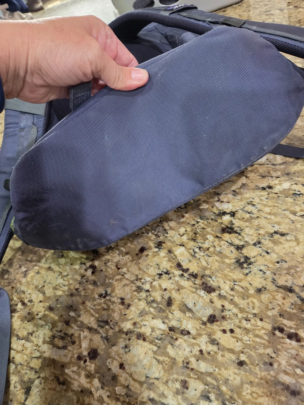 Patagonia One Blue Grey Backpack Roll-top Linked 28L